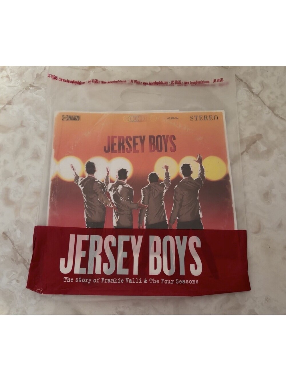 Vintage Jersey Boys The Frankie Valli Story Las Vegas Opening Night 2008 Booklet